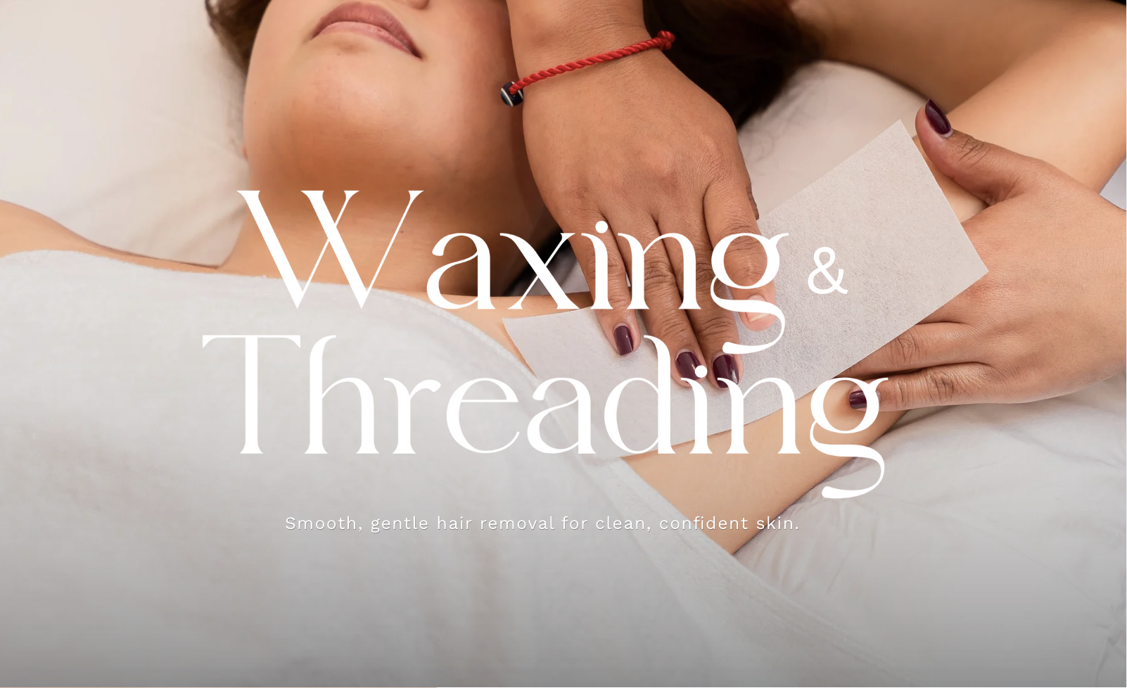 Waxing & Threading Service Menu